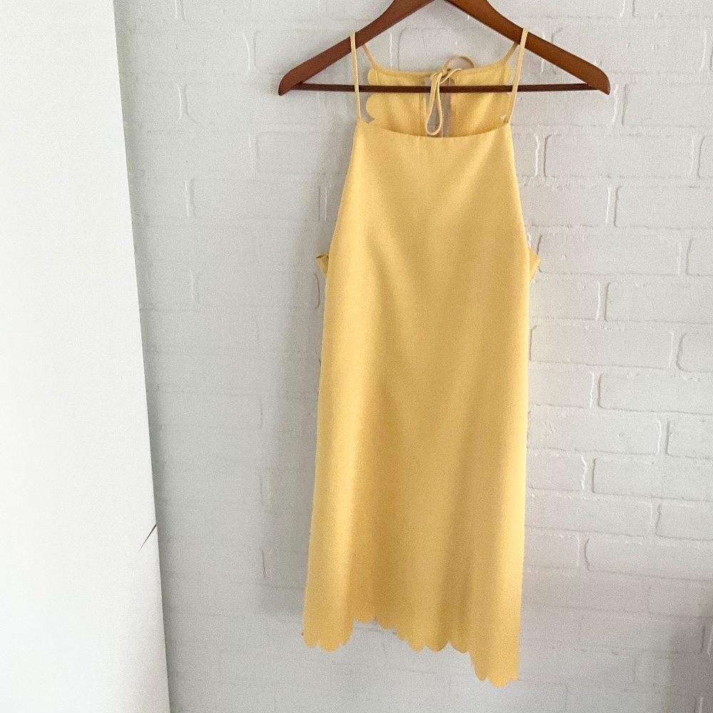 Anthropologie Yellow Mini Dress - Picture 2 of 12